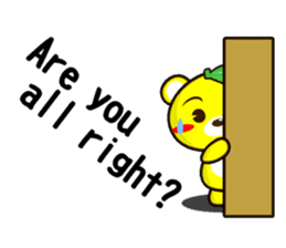 SHIGE-KUMA MINI ENGLISH sticker #12572123