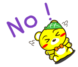 SHIGE-KUMA MINI ENGLISH sticker #12572129