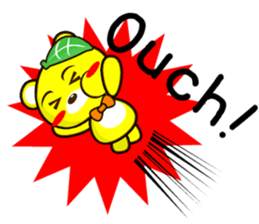 SHIGE-KUMA MINI ENGLISH sticker #12572131