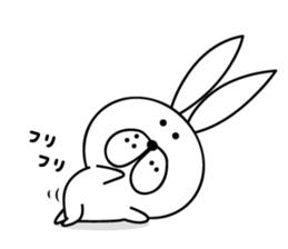 It Cute rabbit sticker #12572217