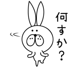 It Cute rabbit sticker #12572241