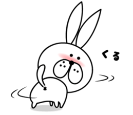 It Cute rabbit sticker #12572242