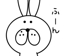 It Cute rabbit sticker #12572247