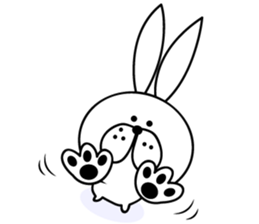 It Cute rabbit sticker #12572253