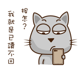 Fart Cat super cocky sticker #12572706