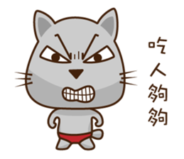 Fart Cat super cocky sticker #12572731