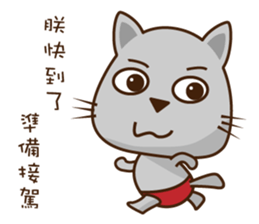 Fart Cat super cocky sticker #12572737