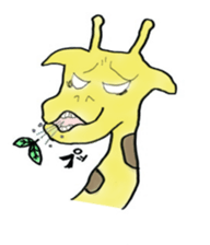 Mr.giraffee sticker #12573170