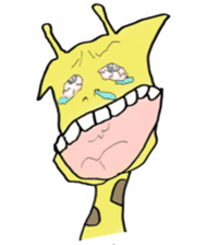 Mr.giraffee sticker #12573180