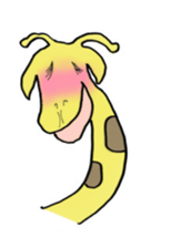 Mr.giraffee sticker #12573183