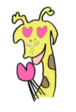 Mr.giraffee sticker #12573187