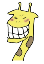 Mr.giraffee sticker #12573188