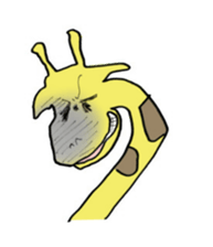 Mr.giraffee sticker #12573205