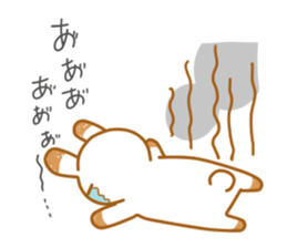 Rabbit to the music game sticker #12573428