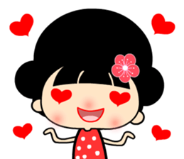 The flower princess sticker #12574037