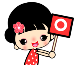 The flower princess sticker #12574039