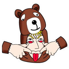 Tony2 who put on a whole wear of a bear.