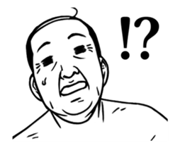 The amusing middle-aged man part6 sticker #12574347