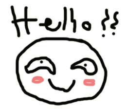 The face emotion sticker #12574350