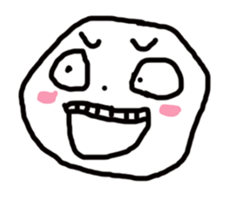 The face emotion sticker #12574352