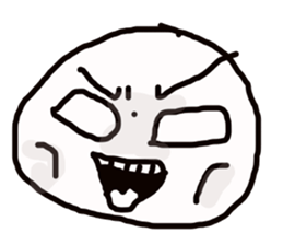 The face emotion sticker #12574356