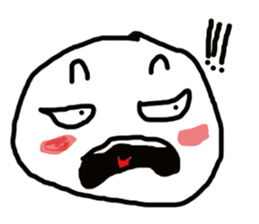 The face emotion sticker #12574360