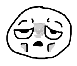 The face emotion sticker #12574367