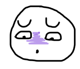 The face emotion sticker #12574370