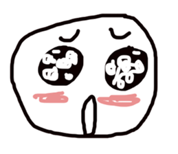 The face emotion sticker #12574371