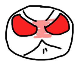 The face emotion sticker #12574374