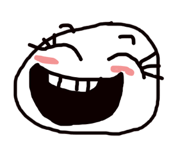 The face emotion sticker #12574375