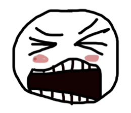 The face emotion sticker #12574377