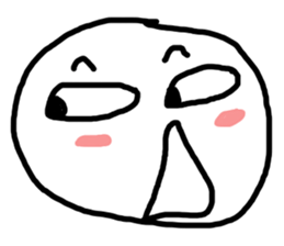 The face emotion sticker #12574378