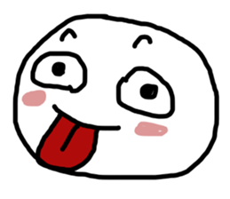 The face emotion sticker #12574382