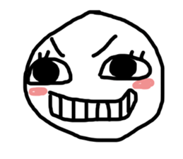 The face emotion sticker #12574385