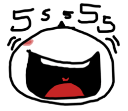 The face emotion sticker #12574389