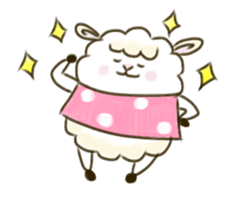 Sheep of pupu sticker #12574633