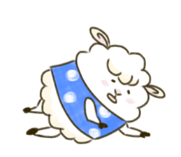 Sheep of pupu sticker #12574644