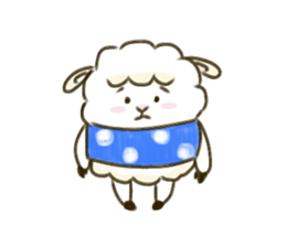 Sheep of pupu sticker #12574647