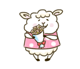 Sheep of pupu sticker #12574654