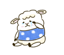 Sheep of pupu sticker #12574656