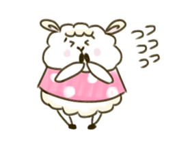 Sheep of pupu sticker #12574660