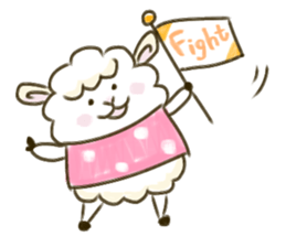 Sheep of pupu sticker #12574668