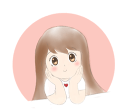 Adorable Girl (Cuteness Overload) sticker #12575270