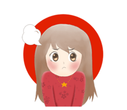 Adorable Girl (Cuteness Overload) sticker #12575272