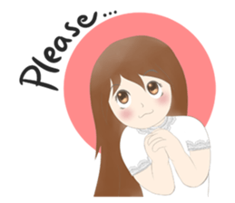 Adorable Girl (Cuteness Overload) sticker #12575273