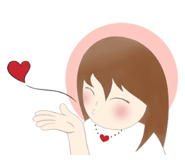 Adorable Girl (Cuteness Overload) sticker #12575274