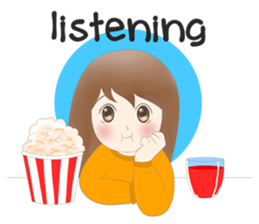 Adorable Girl (Cuteness Overload) sticker #12575283