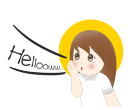 Adorable Girl (Cuteness Overload) sticker #12575288