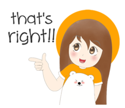 Adorable Girl (Cuteness Overload) sticker #12575295